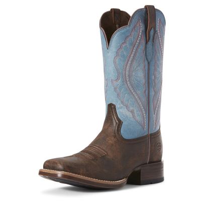 Ariat PrimeTime - Western Laarzen Bruin / Blauw Dames - 19460-238